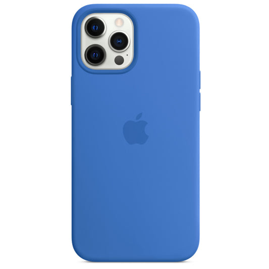 iPhone 13 Pro Max Tahoe Blue Apple Silicone Case