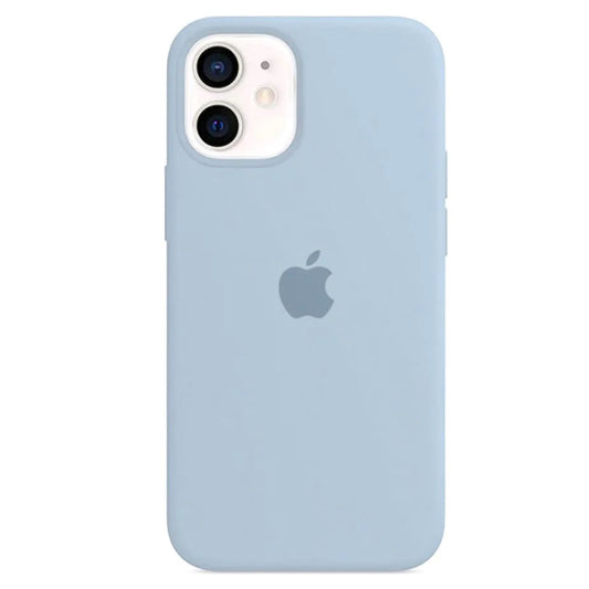 iPhone 12/12pro Sky Blue Apple Silicone Case