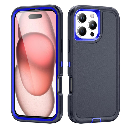 iPhone 16 Pro Max Blue Defender Case