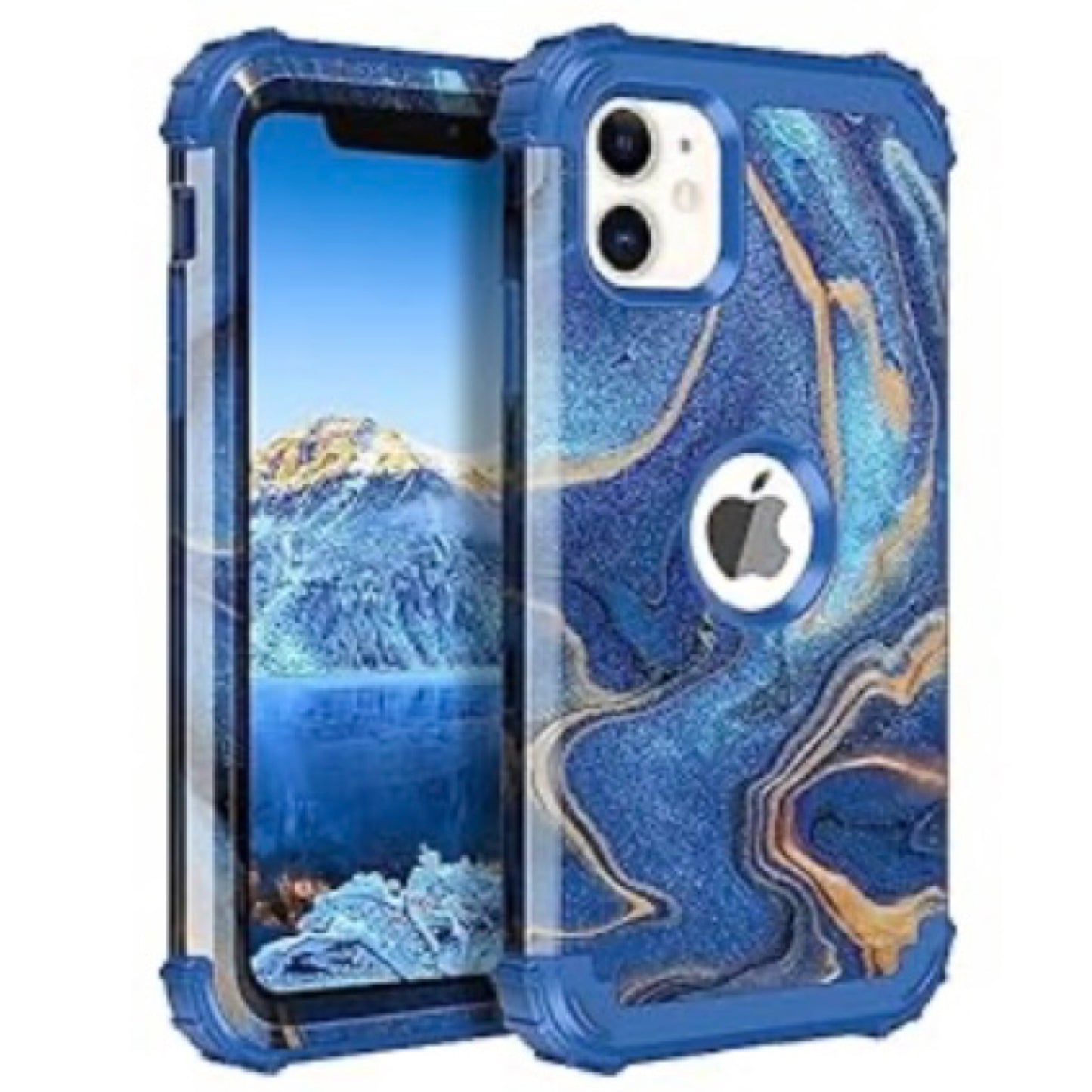 iPhone 11 Marble Shockproof Case