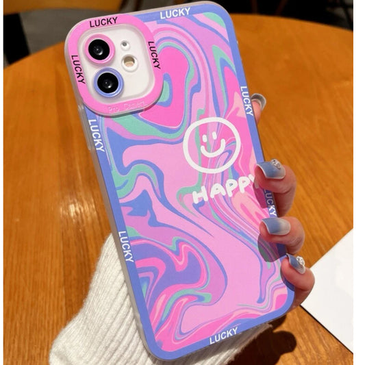 iPhone XR Pink/Purple Silicone Case Cover