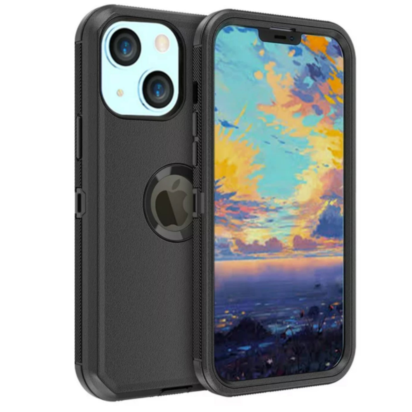 iPhone 14 Plus Black Defender Case