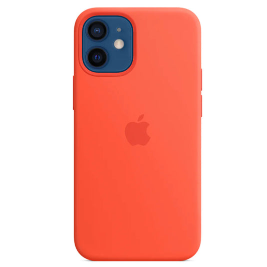 iPhone 11 Orange Apple Silicone Case