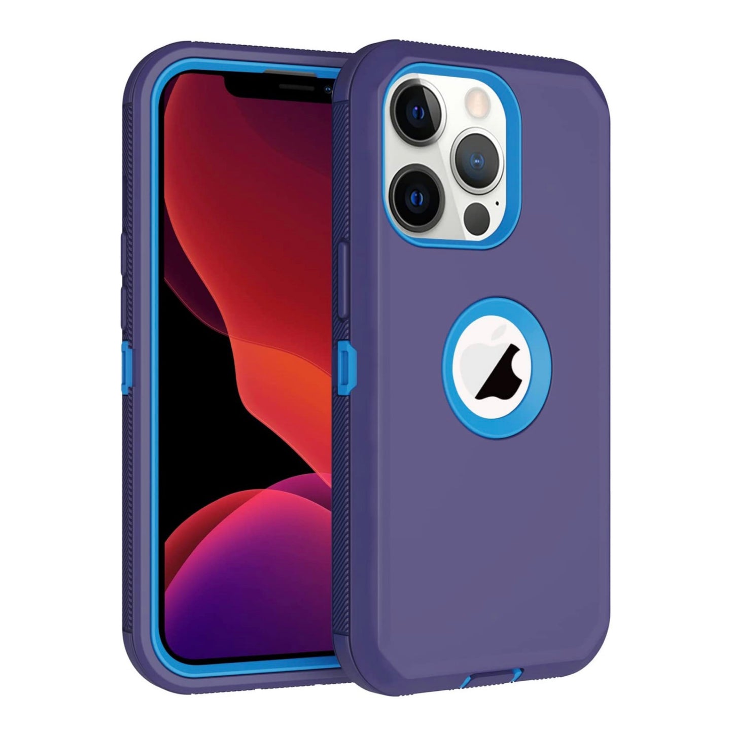 iPhone 12 Pro Max Blue Defender Case