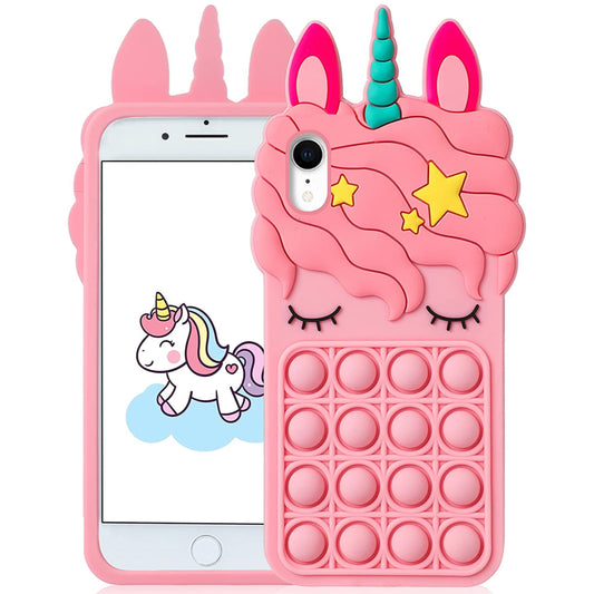 iPhone XR Unicorn Push Pop Case Cover