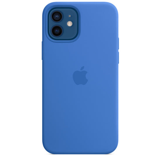 iPhone 14 Plus Tahoe Blue Apple Silicone Case