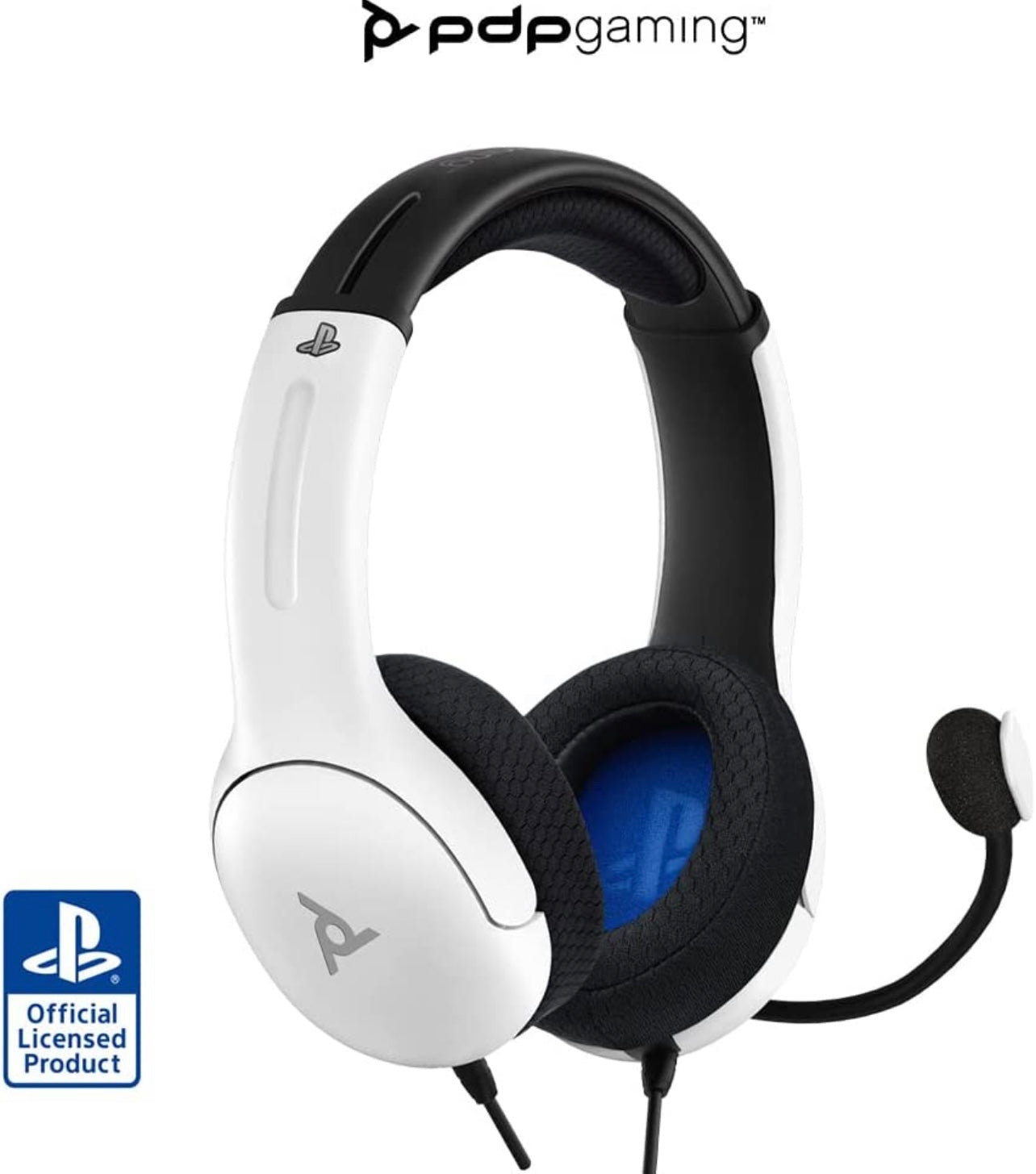 PDP Gaming LVL40 Noise Cancelling Headset Frost White AP s