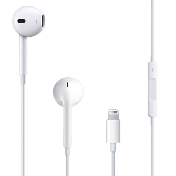 Iphone earphones lightning connector hot sale